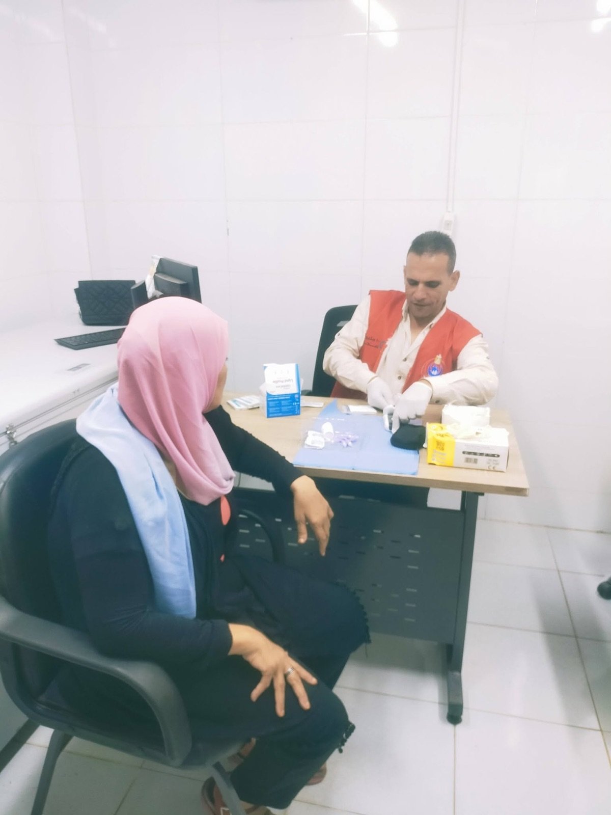 Blood pressure check — family health services